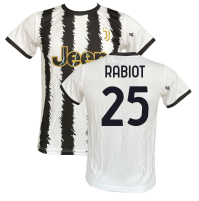 Maglia Rabiot 25 Juventus ufficiale autorizzata 2023/2024 bianconera Juve home